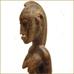 statue de jeune fille dogon. Mali pays Dogon  