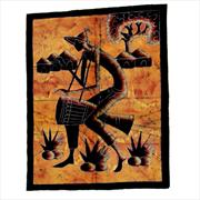Tenture murale batik 