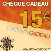 Chèque cadeau 15 €