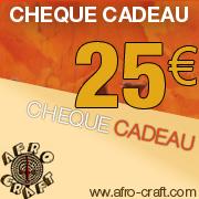 Chèque cadeau 25€