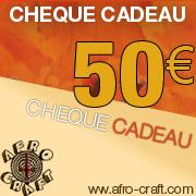 Chèque cadeau 50€ 